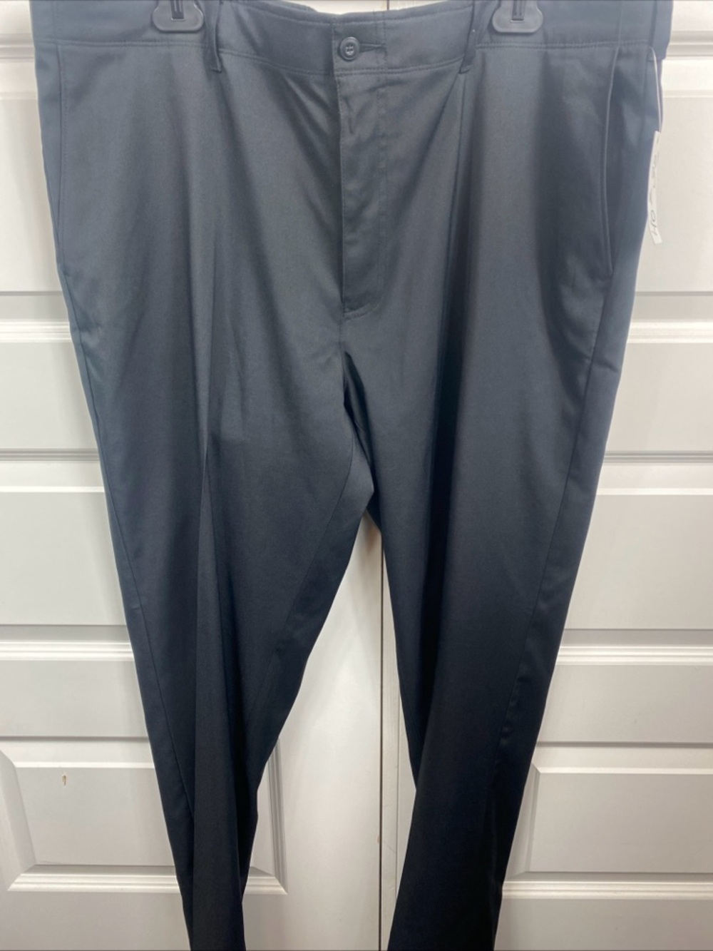 Pro Tour Golf Pants Size 40X32 Comfort Stretch Tech Motion Play 360 Black